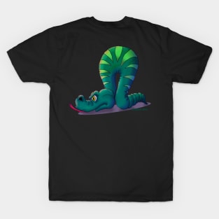 Angry snake Character Art T-Shirt